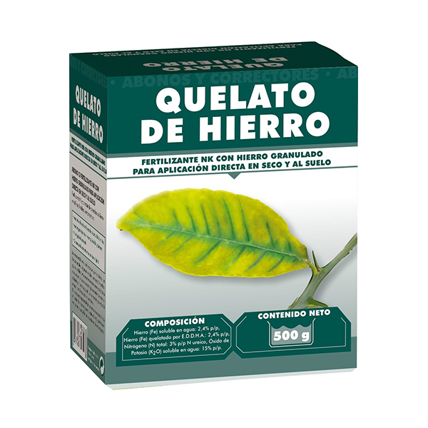 QUELATO DE HIERRO -500 GRS-