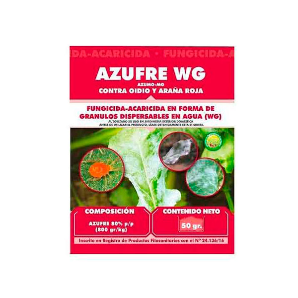 AZUFRE WG -50 GRS.-J.E.D.