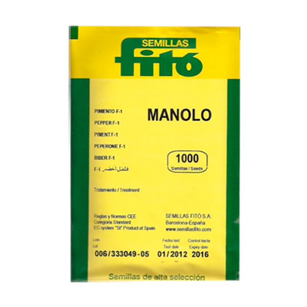 PIMIENTO F-1 MANOLO-1.000 SEMILLAS