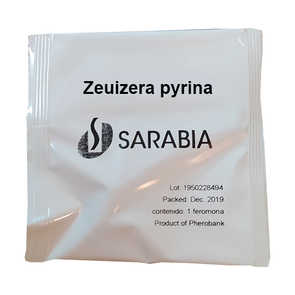 FEROMONA ZEUZERA PYRINA-TALADRO AMARILLO-UNI